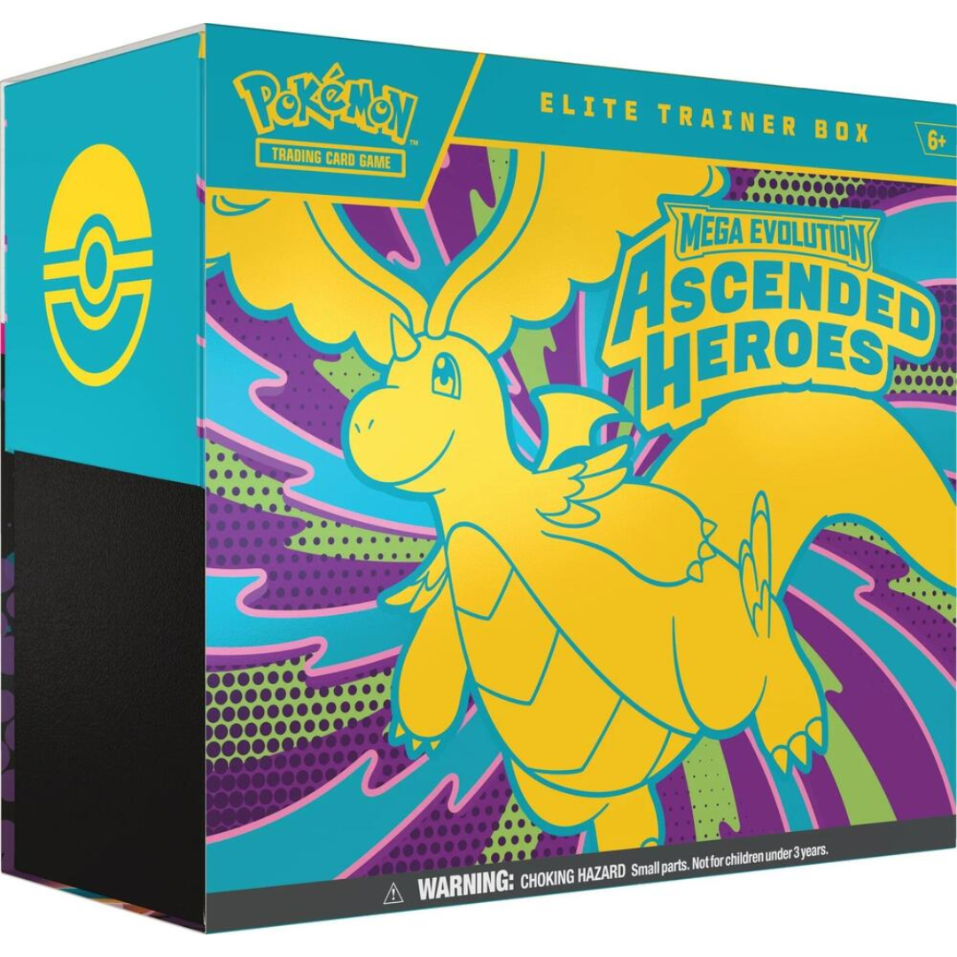 Mega Evolution Ascended Heroes Elite Trainer Box Pokémon TCG sealed product