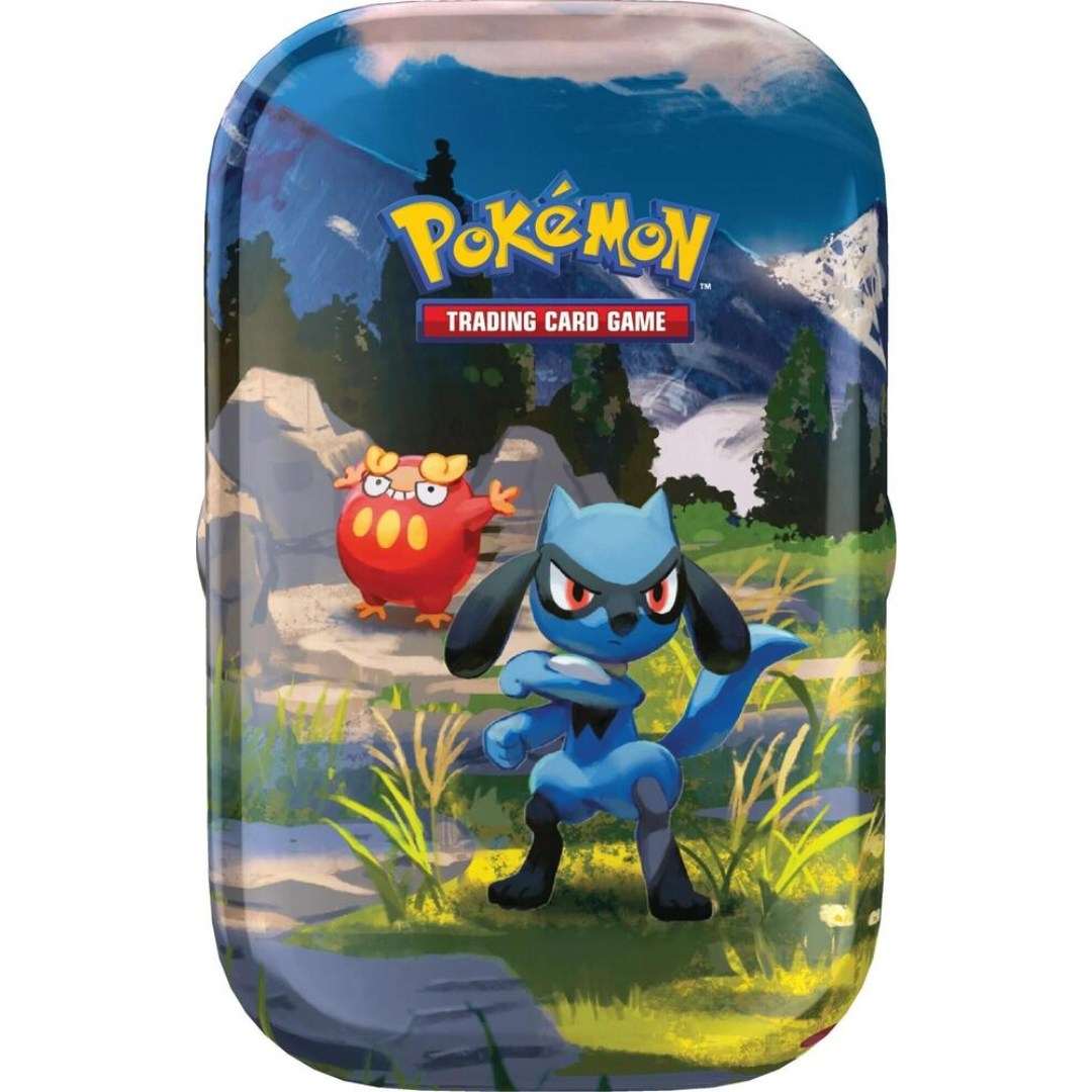 Mega Evolution Ascended Heroes Mini Tin Riolu Darumaka sealed Pokémon TCG product