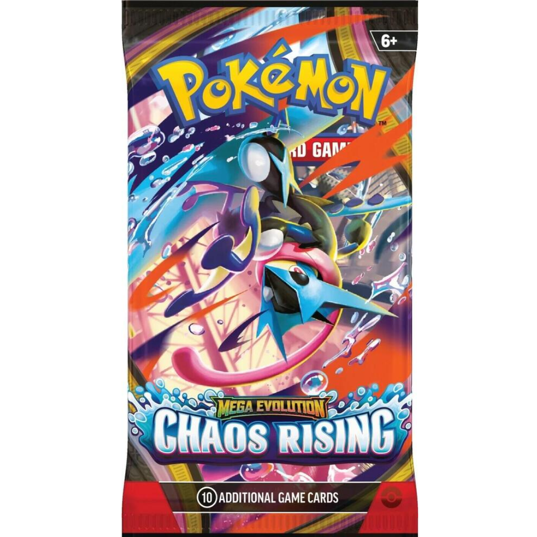 Mega Evolution Chaos Rising Pokémon TCG booster pack sealed
