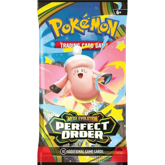 Mega Evolution Perfect Order Pokémon TCG booster pack sealed