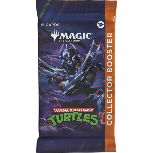 Magic The Gathering Teenage Mutant Ninja Turtles Collector Booster Pack sealed