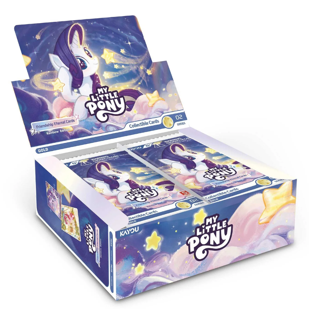 My Little Pony Friendship Eternal Rainbow Edition Foil Booster Box sealed collectible card product