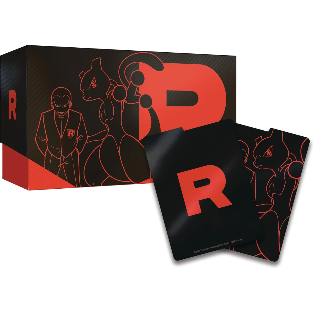 Destined Rivals Elite Trainer Box Team Rocket card dividers