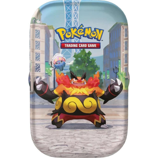 Pokémon Lumiose City Mini Tin Emboar and Inkay sealed Pokémon TCG product