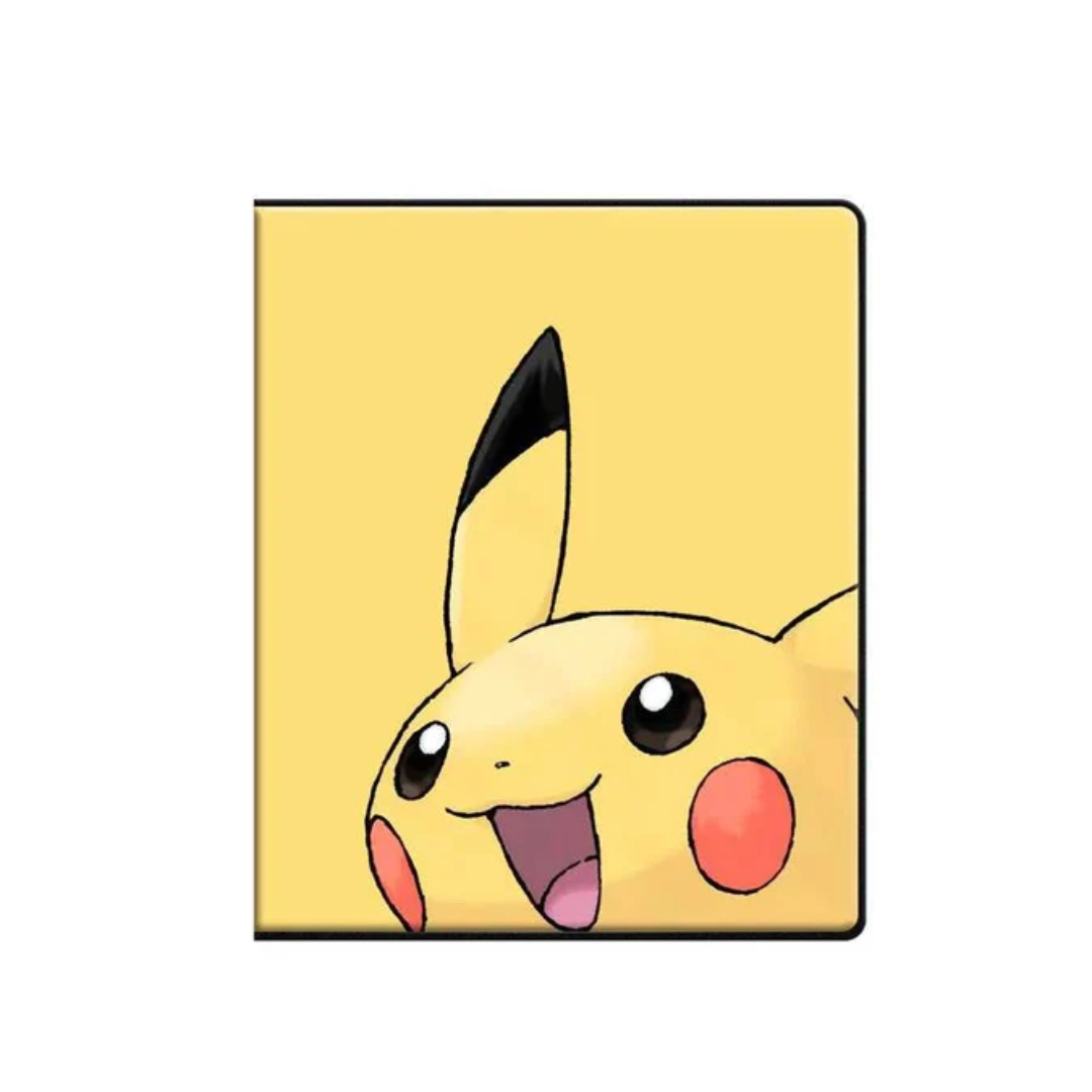 Front view of Pokémon Pikachu 4-Pocket Portfolio