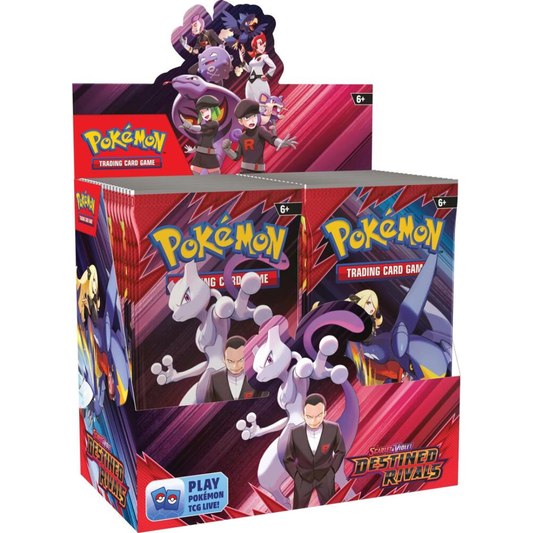 Pokémon Scarlet and Violet Destined Rivals Booster Box sealed Pokémon TCG product