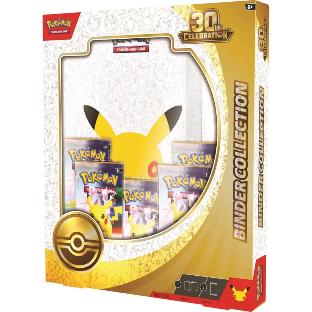 Pokémon TCG 30th Celebration Binder Collection side view