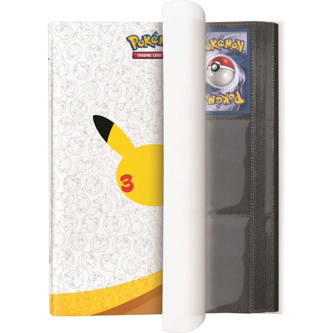 Inside view of Pokémon TCG 30th Celebration 9-pocket binder