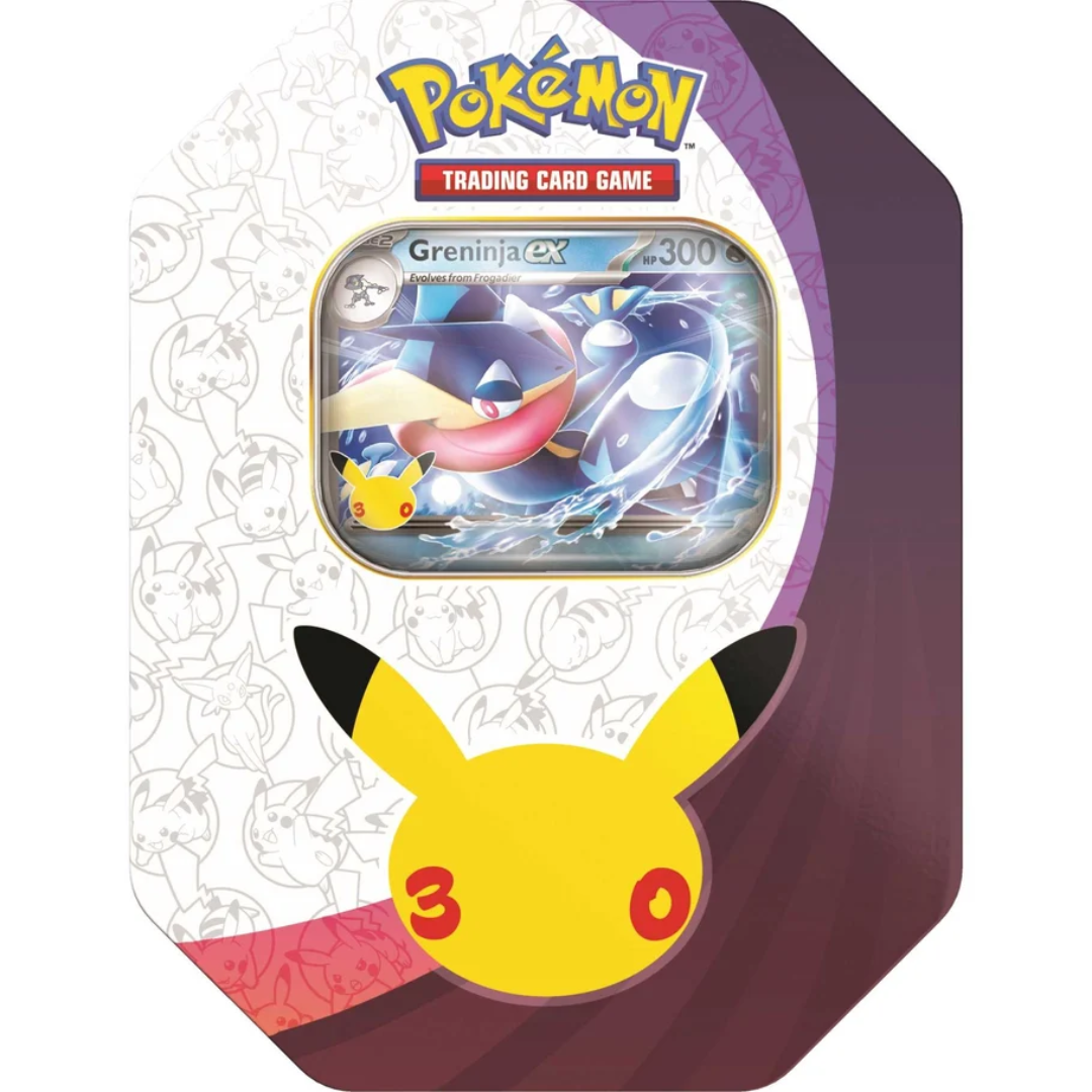 Pokémon TCG 30th Celebration Greninja ex Tin