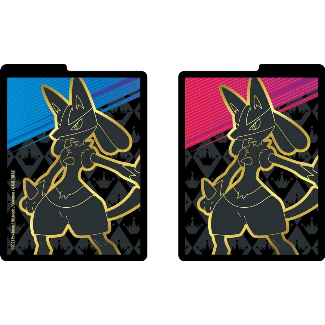 Lucario card marker included with Pokémon TCG Crown Zenith Elite Trainer Box
