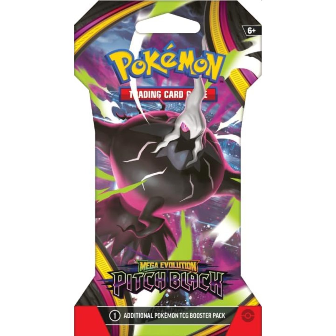 Pokémon TCG Mega Evolution Pitch Black Sleeved Booster Pack