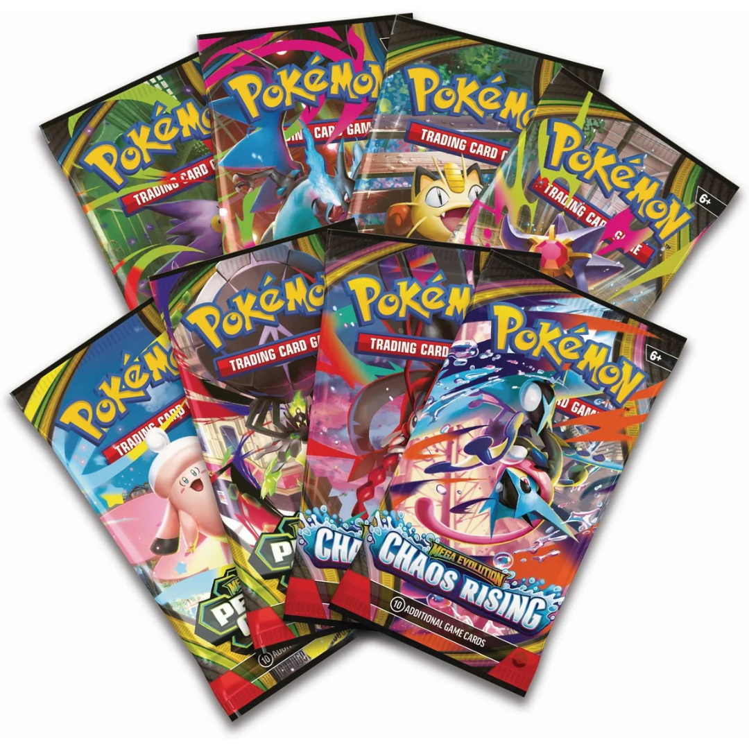 Pokémon TCG booster packs included in Mega Greninja ex Premium Collection