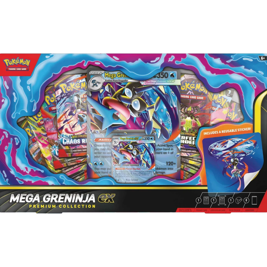 Pokémon TCG Mega Greninja ex Premium Collection