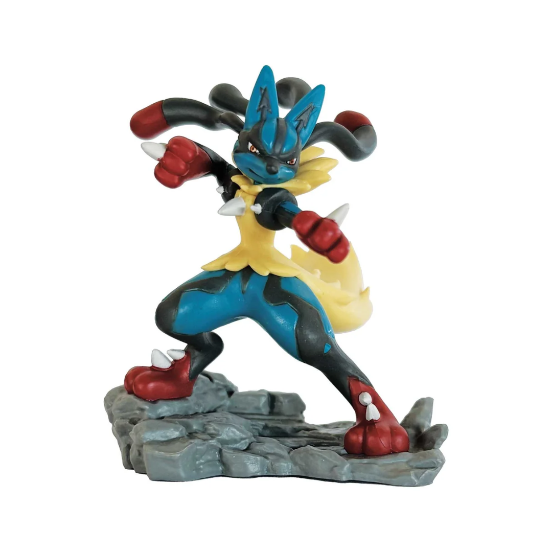 Mega Lucario figure included in Pokémon TCG Figure Collection