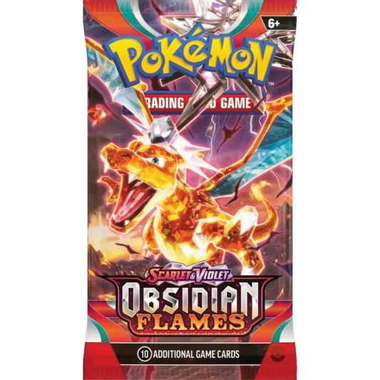Pokémon TCG Scarlet & Violet Obsidian Flames Booster Pack sealed product