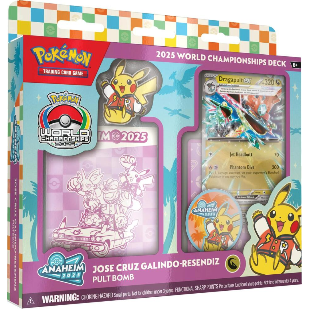 Pokémon TCG World Championship Decks 2025 José Cruz Galindo-Reséndiz sealed deck product