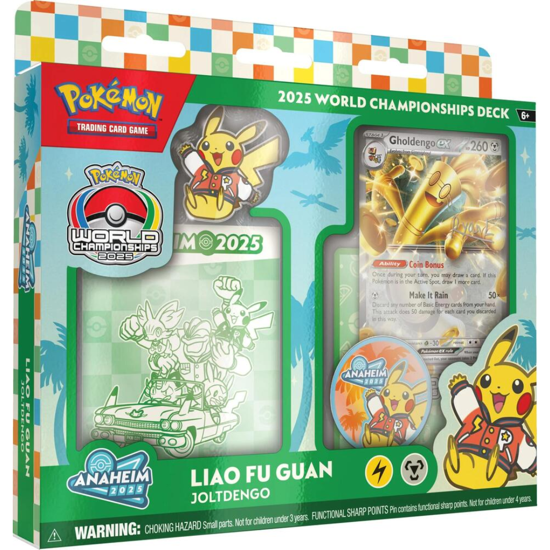 Pokémon TCG World Championship Decks 2025 Liao Fu Guan sealed deck product