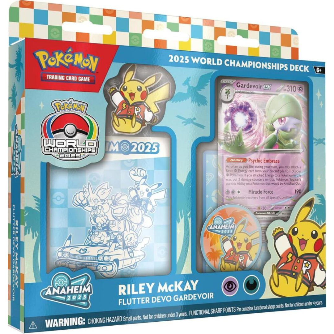 Pokémon TCG World Championship Decks 2025 Riley McKay sealed deck product