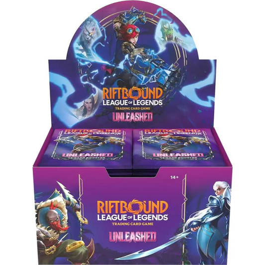 Riftbound League of Legends Unleashed Booster Box sealed TCG product
